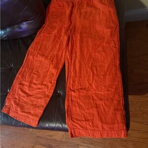 Old Navy women  Vibrant Orange Joggers